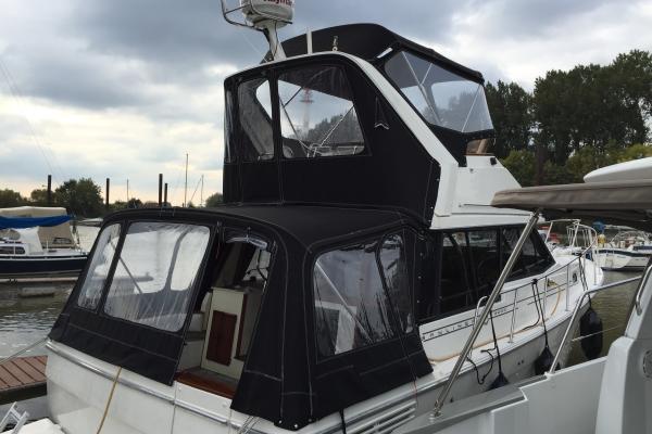 Bimini auf der Fly Mit abnehmbaren Front