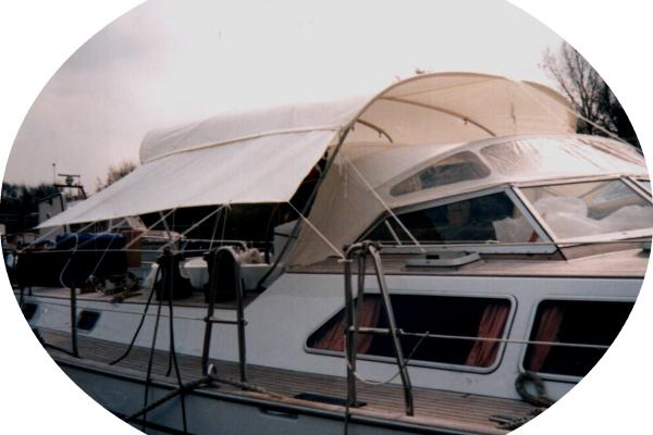 Bimini Durch Reißverschlüsse