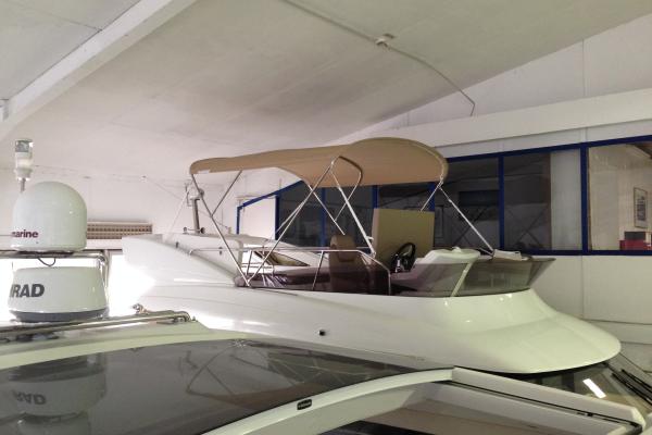 Bimini Mit 3 Bügeln, auf Rutscherschiene