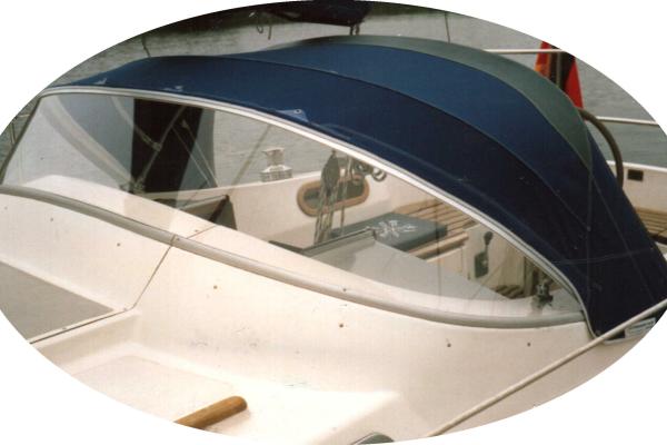 S2 Softtop-Verdeck mit 2 Bügeln